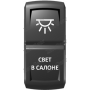 Кнопка ПЕРЕДНИ Й СВЕТ, Белый, ВКЛ-ОТКЛ, Zen Gear